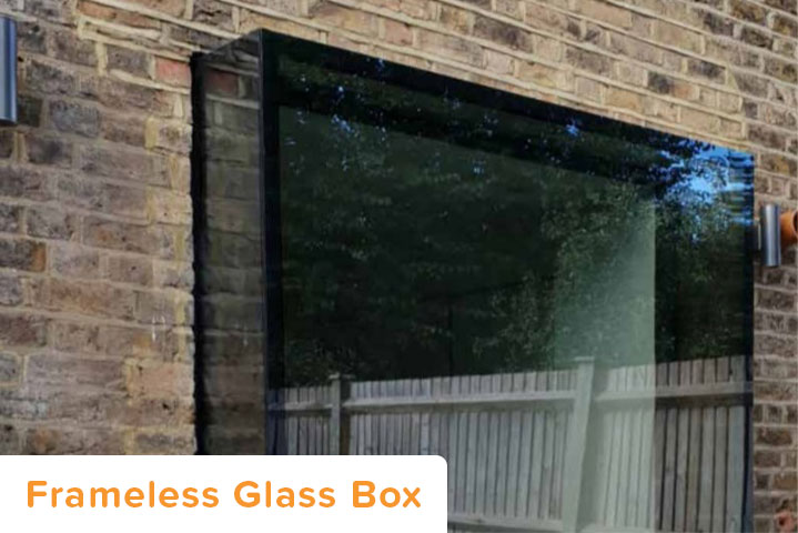 Frameless Glass Box