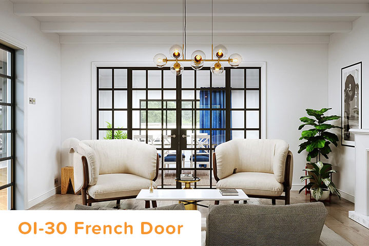 Origin Internal French Door, delivering first in class design