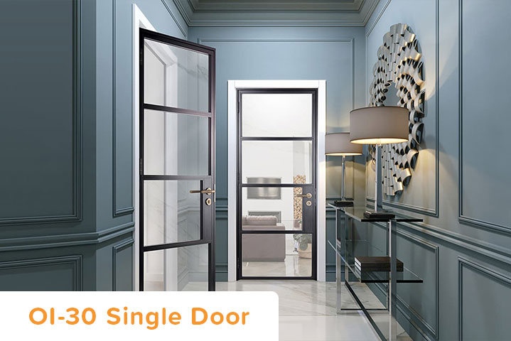 Origin Single Internal Door. The Origin OI 30 range provides stylish statement piecies